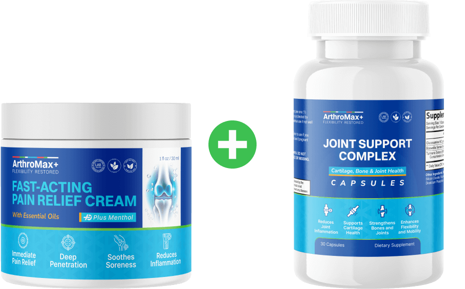 ArthroMax topical cream for arthritis pain and knee inflammation relief