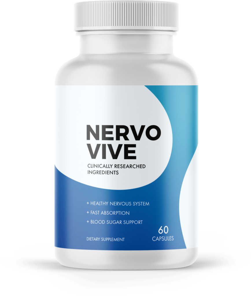 Nervovive formula developed to support nerve function, improve circulation and help reduce nerve-related discomfort naturally